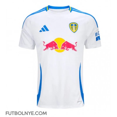 Camiseta Leeds United Daniel James #7 Primera Equipación 2024-25 manga corta Camiseta Leeds United Daniel James #7 Primera Equipación 2024-25 manga corta
